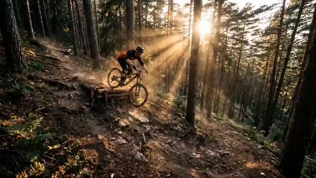 VTT forêt