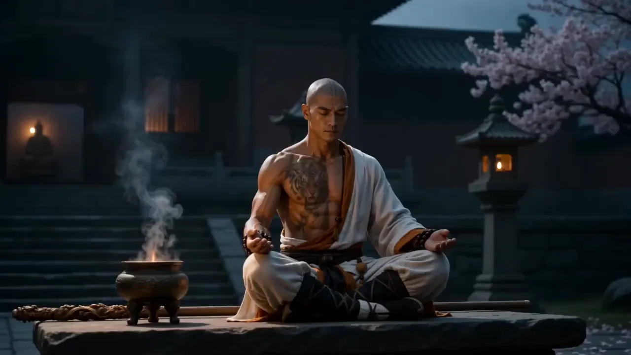 Méditation au temple