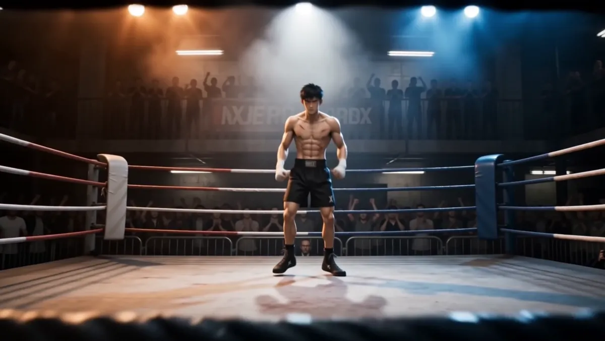 L'entrée sur le ring